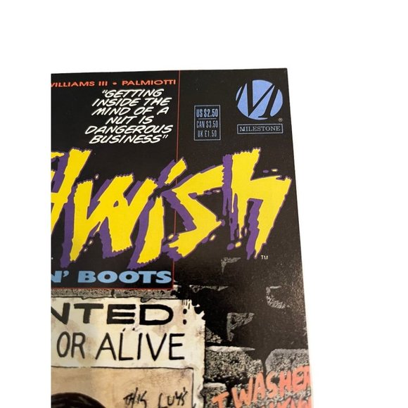 DC Deathwish #3 Milestone Blaustein Williams Palmiotti 1994 - Picture 5 of 9